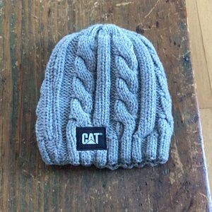 CAT Cable Knit Beanie